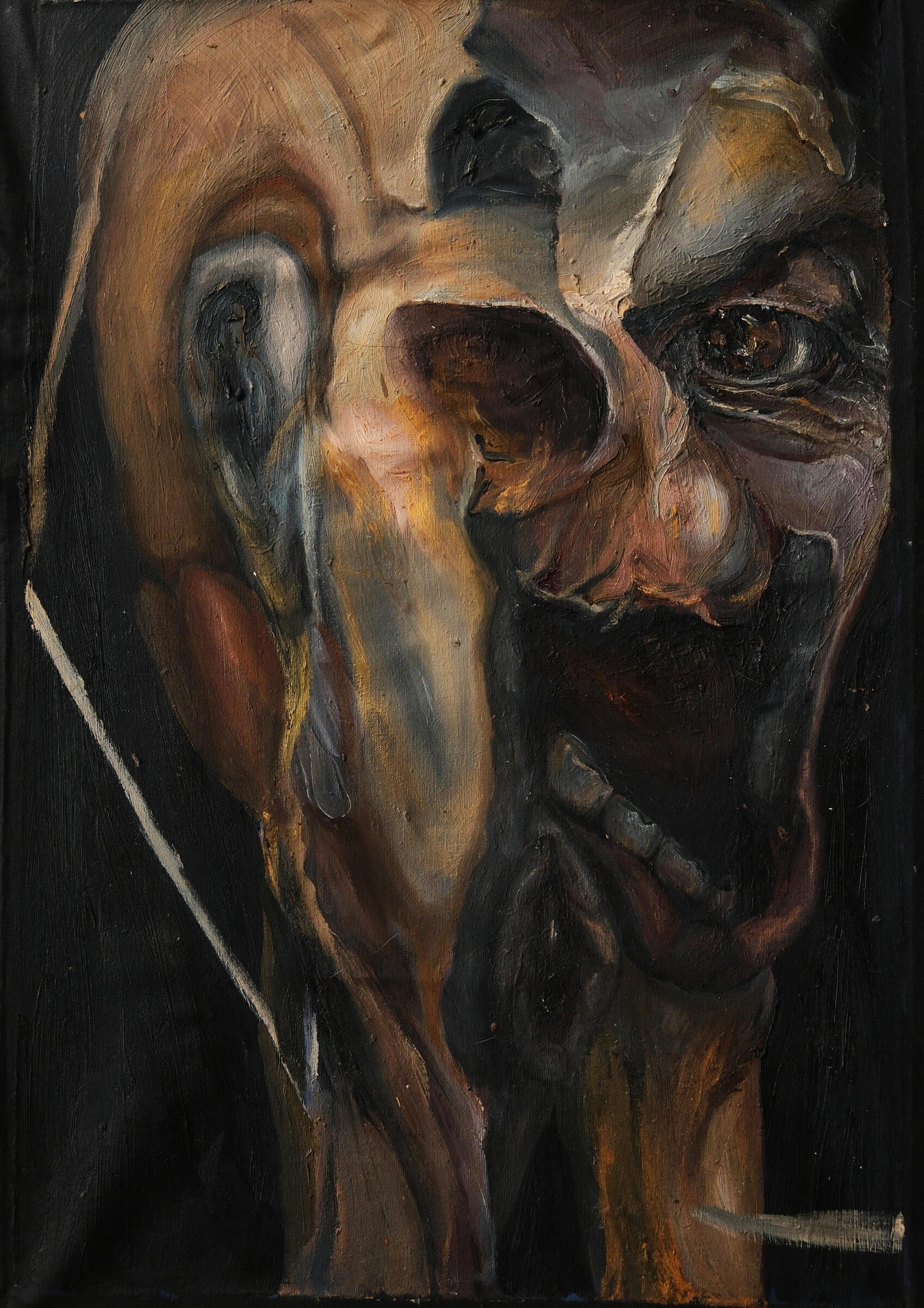Untitled, 2017 · Oil paint on canvas · 50 × 70 cm Untitled, 2017 · Oil paint on canvas · 50 × 70 cm